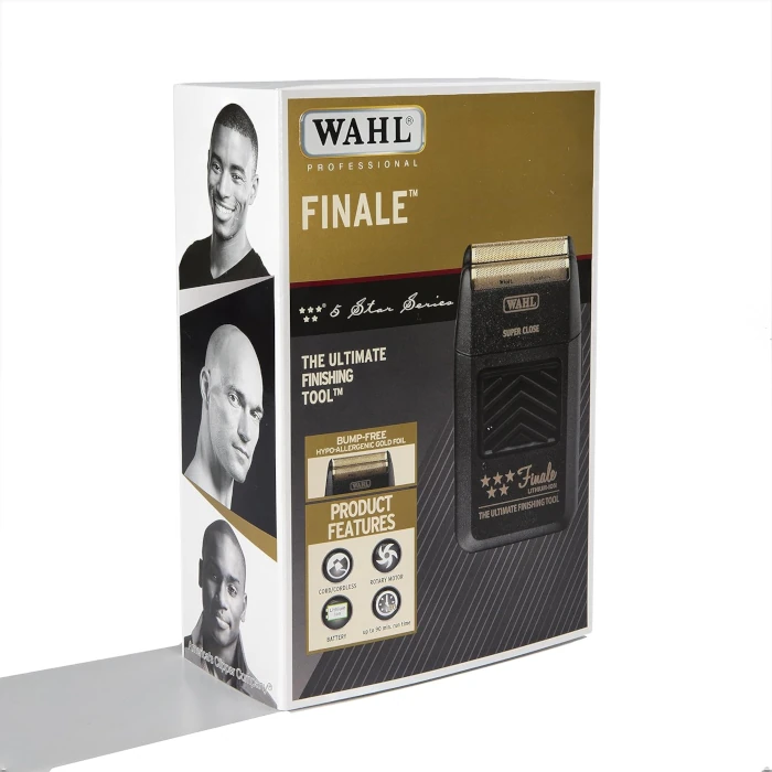 Caja de la shaver Wahl Finale Lithium